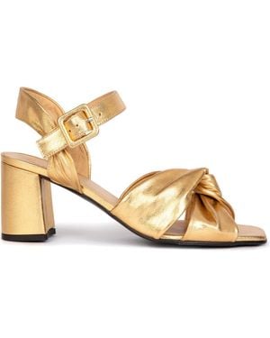 Penelope Chilvers Infinity Ankle Strap Sandal - Metallic