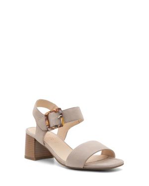 Ara Bethel Block Heel Sandal - Natural