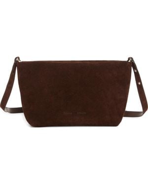 Proenza Schouler Bond Suede Shoulder Bag - Brown