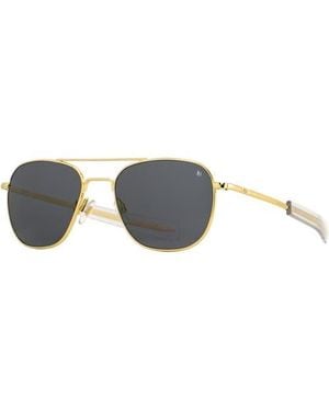 American Optical Original Pilot 52Mm Aviator Nylon Non Polarized - Black