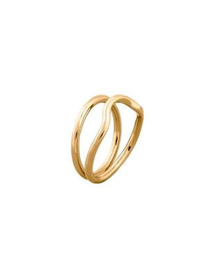 Pieretti Naeva Double And Wave Ring - White