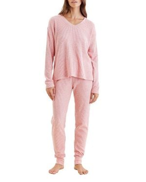 Papinelle waffle weave pajamas hotsell