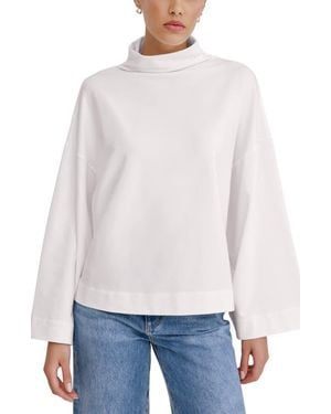 MARCELLA Amanda French Terry Sweatshirt - White