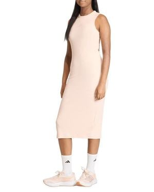 adidas All Szn Rib Midi Tank Dress - Multicolor