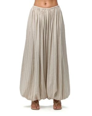 Naked Wardrobe Stripe Balloon Pants - Multicolor