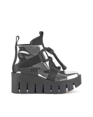 United Nude Grip Nomad Lo Platform Lug Bootie - Black