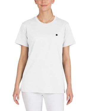 Alix Lil Flower Lightweight Jersey Tee - White