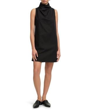 MARCELLA Minna Poplin Shift Dress - Black