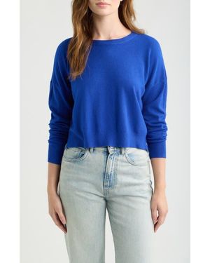DELUC Polly Crewneck Sweater - Blue