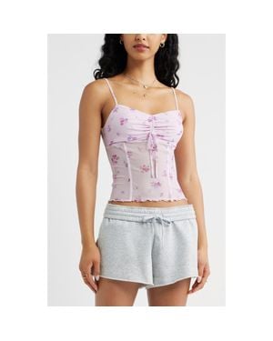 BP. Mesh Camisole - Pink