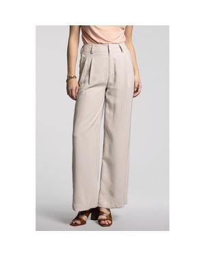 WEEKEND LOS ANGELES Lacy Straight Leg Pants - Gray