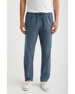 Alex Crane Air Organic Cotton Drawstring Pants - Blue