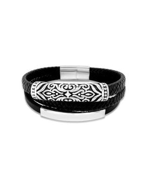 Anna Zuckerman Celtic Stack Cuff - Black