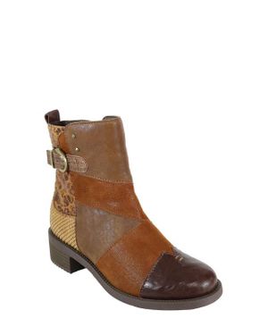 David Tate Swinger Cap Toe Bootie - Brown