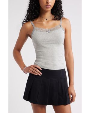 BP. Lace Trim Camisole - Black