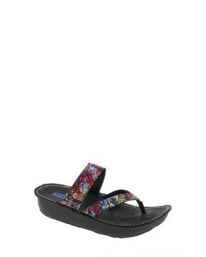 Wolky Tahiti Platform Sandal - White