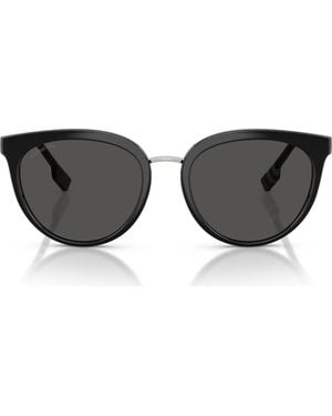 Burberry Willow 54Mm Phantos Sunglasses - Gray