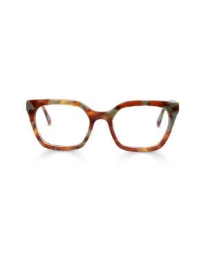 Eyebobs Overlook 51Mm Cat Eye Reading Glasses - Brown