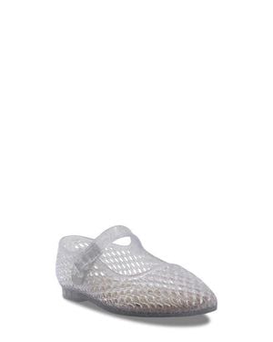 Sam Edelman Kids' Quinn Jelly Mary Jane Flat - White