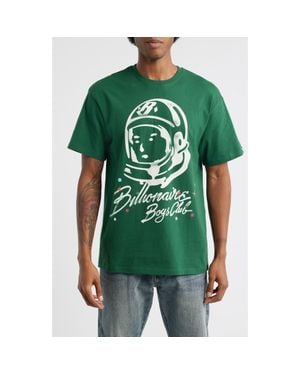 BBCICECREAM Bb Helmet Head Cotton Graphic T-Shirt - Green