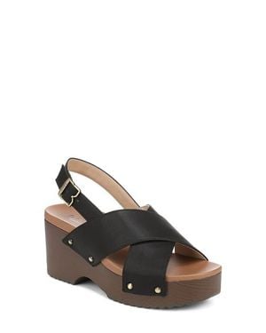 Dr. Scholls Weslee Slingback Platform Sandal - Black