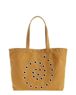 Damson Madder Raine Recycled Canvas Tote - Brown
