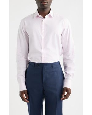 Canali Regular Fit Dress Shirt - White