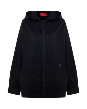 Pcfg Daydreamers Hooded Button Up Jacket - Black