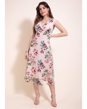 Alie Street London Grace Midi Dress - Pink