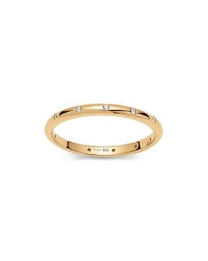 MADE BY MARY Cz Poppy Eternity Stacking Ring - Multicolor