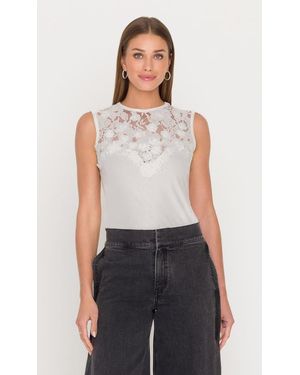 Generation Love Trina 3D Lace Combo Top - Blue