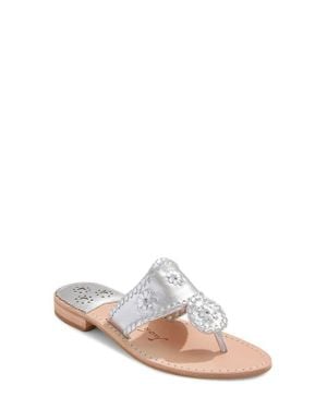 Jack Rogers Jacks Flat Sandal - White
