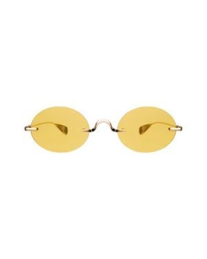 Lyndon Eyewear Havana Sunglasses - Yellow
