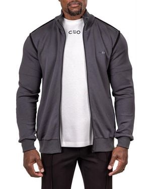 Maceoo Marthyr Zip Jacket - Gray