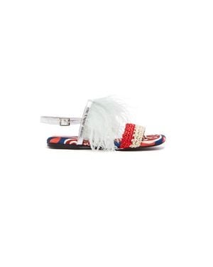 La DoubleJ Medal Sandal - Multicolor