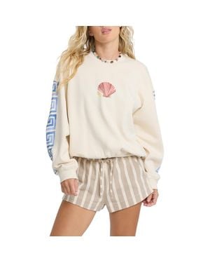 Billabong Carnival Kendal Graphic Sweatshirt - Natural