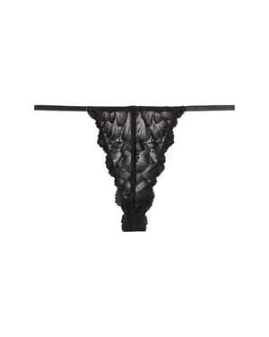 Kilo Brava Lace G-String - Black
