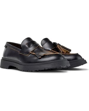 Camper Walden Mismatched Loafer - Black