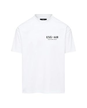 EASTSIDE GOLF Boarding Pass Graphic T-Shirt - White