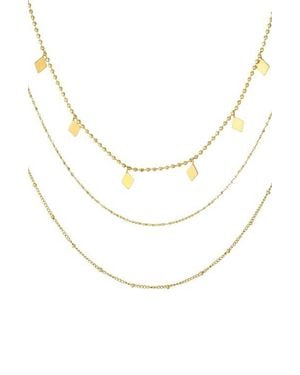 st. Moran Set Of 3 Assorted Necklaces - White
