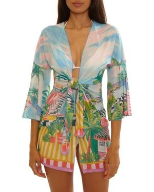 Becca Miami Beach Cover-Up Tunic - Multicolor