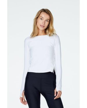 Watskin Sasha Long Sleeve Top - White