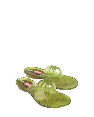 Melissa X Diesel Flip Flop - Green