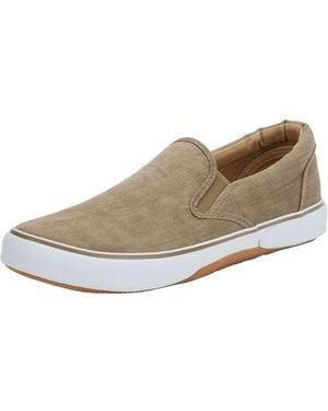 Kingsize Canvas Slip On Shoes - Natural