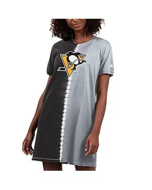 Starter Pittsburgh Penguins Ace Tie-Dye Sneaker Dress - Black