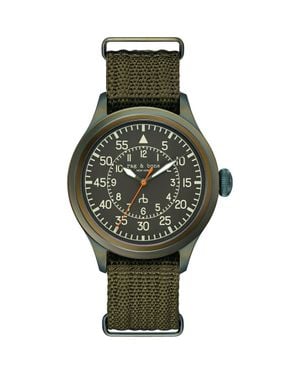 Rag & Bone Archer Pilot Watch, 42Mm - Green