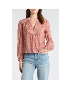 PAIGE Calgary Print Top - Pink