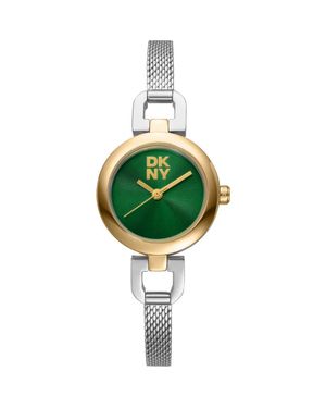DKNY Signature Shape Mesh Strap Watch, 26Mm - Green