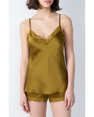 Etam Milky Silk Camisole - Red