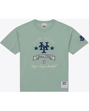 Mitchell & Ness New York Mets Yacht Rock T-Shirt - Green